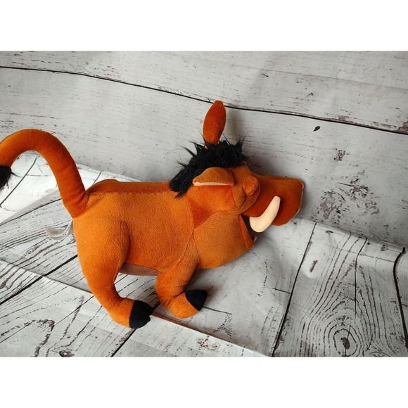 Disney The Lion King Pumbaa Plush 7.5" Stuffed Animal - Picture 6 of 9